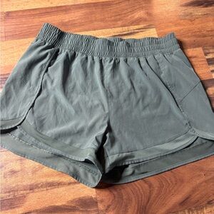 Women's Olive Green Shorts